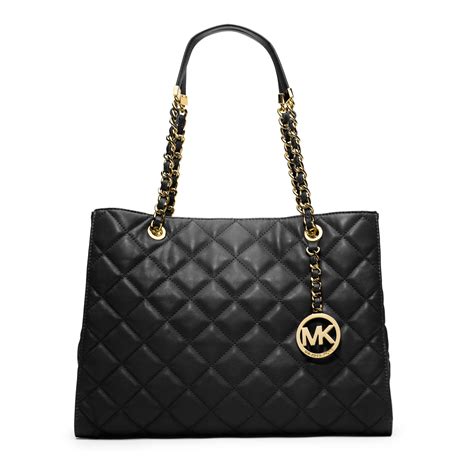 michael kors quilted tote sasannah|Susannah Large Quilted.